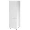 Kitchen Integrated Fridge Cabinet - White Painted