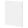 Rebon Kitchen Cabinet Base End Panel 700mm White Painted