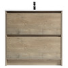 Vogue Zara Floor Vanity Forest Grain with Sigma Top 750mm