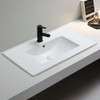 Vogue Classic Ceramic Vanity Top Only 600mm Matte White