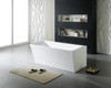 Vogue Milano Freestanding Bath 1500mm Right hand
