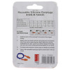 TDX Reusable Silicone Earplugs with Cord - 6 Pairs