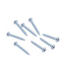 TDX Zinc Plated Wood Screw Pan Head 40mm - Pack of 50