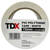 TDX PVC Polythene Tape - 72mm x 30M