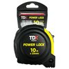 TDX Power Lock Tape Measure - 10M x 25mm