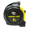 TDX Power Lock Tape Measure - 8M x 25mm