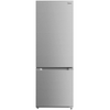 Midea 340L Upright Fridge Freezer Stainless Steel Bottom Mount Freezer