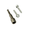 TDX HEX Head Galvanized Screw with Nut Driver - 35mm