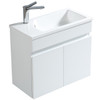 Vogue Maia Wall Vanity 600mm with Basin - White