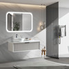 Coast Wall Vanity White Oak with Countertop & Basin 1200mm - Left