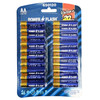 POWER FLASH AA Ultra Alkaline Batteries - 20 Pack