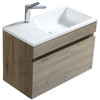 Vogue Maia Wall Vanity 700mm with Basin - Forest Grain