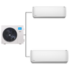 Midea Aurora Plus Multi-Split with WIFI & Voice Control Combo - 2.5kW + 5.0kW