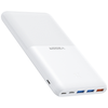 Veger S22 Ultra Slim 20W Fast Charging Power Bank White - 20000mAh