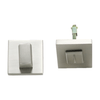 TDX Privacy Bolt Set Square - Brushed Nickel