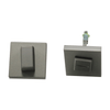 TDX Privacy Bolt Set Square - Gunmetal 