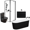 Vogue Black Bathroom Package - B1