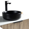 Oasis Wall Vanity Sonoma Oak with Countertop & Basin 900mm - Center