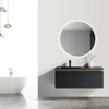 Mirage Wall Vanity with Top Matte Black - 1010mm