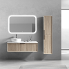 Coast Bathroom Wall Side Cabinet Sonoma Oak - 1600mm x 300mm