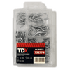 TDX Assorted Screws with Hooks 44pcs