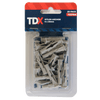 TDX Nylon Anchor with Screws 6 X 35mm (Pack of 20)