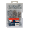 TDX Plastic Anchor and Screw Assorted 268 pcs