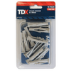 TDX Nylon Anchor with Screws - 8 X 50mm (Pack of 10)