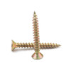 Akord Screw 40mm Zinc Chromate (Gold Passivated) - Pack of 50