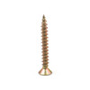 Akord Screw 40mm Zinc Chromate (Gold Passivated) - Pack of 50