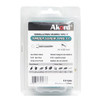 Akord HEX Screw 40mm HEX Zinc Chromate (Gold Passivated) - Pack of 50