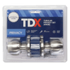 TDX Privacy Knob Door set - Stainless Steel