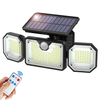 Motion Sensor Flood Light with Remote Control - Solar with Battery
