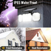 Motion Sensor Flood Light with Remote Control - Solar with Battery