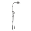 Vogue Apex Shower Tower Square Rain Head - Gunmetal