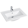 Vogue Classic Ceramic Vanity Top Only - 610mm White