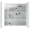 Soho Mirror Cabinet 800mm - White Glossy