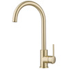 Klässich Linear II Sink Mixer - Brushed Brass