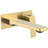 Klässich 55 Series Concealed Basin Mixer - Brushed Brass