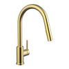 Klässich Linear II Pull-Out Sink Mixer - Brushed Brass