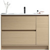 Zara Floor Vanity With Arc Top 1200mm - Natural Oak