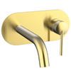 Klässich Linear II Concealed Basin Mixer - Brushed Brass