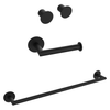 Stern Bathroom Accessories Set - Matte Black Stern Bathroom Accessories Set - Matte Black