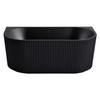 Lyon Freestanding Bathtub 1500mm - Matte Black