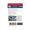 7.3m x 9.1m - 205g Tarpaulin - Brown
