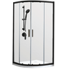 Arco Complete Shower and Tapware Combo - Black