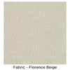 Florence Square Cushion Beige 