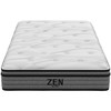 King Single Medium Plush Mattress - Light Grey 