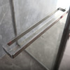 Oregon 1200mm Chrome Shower with Corner Waste - Rectangle