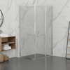 Oregon 1200mm Chrome Shower with Corner Waste - Rectangle